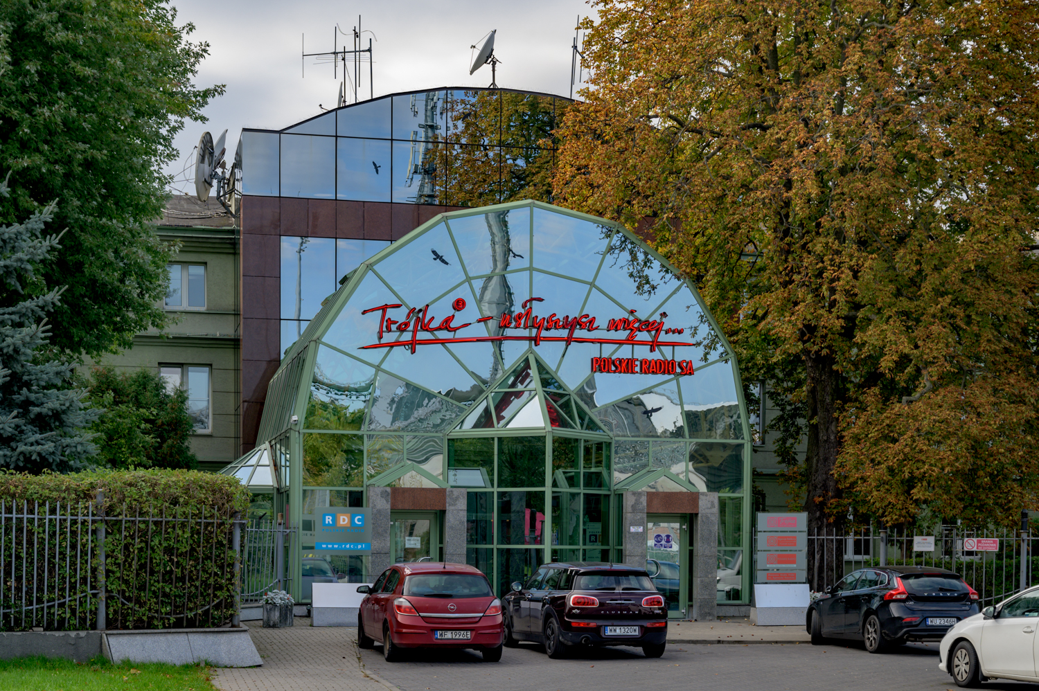 Zdjęcie architektury budynku Rozgłośnia nr 3 Polskiego Radia - modernizacja i rozbudowa